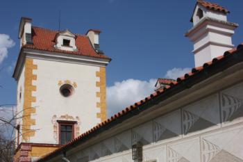 Jižní křídlo od příkopu ( © Ivan Grisa 04/2011)