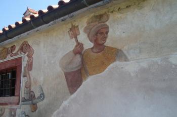 Fresková výzdoba (© Veronika Vaňková, 07/2008)