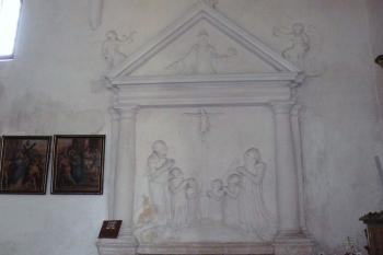 náhrobek Jana Hodějovského z Hodějova z roku 1582 (© Zdeňka Míchalová, 01/2011)