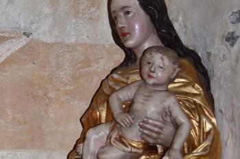 Madona ze Svojanova, Mistr Madony Primavesi – dílna, kolem 1480 (© Pavel Zany Komárek 4. 4. 2009)