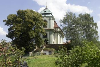 kostel od západu ( © Milan Caha 06/2008)