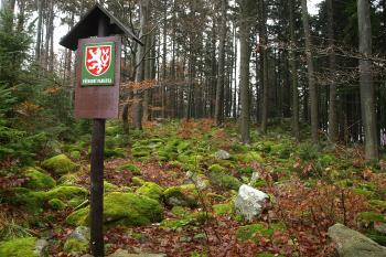 kamenné moře na úpatí skal ( © Milan Caha 01/2010)