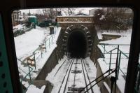 kolejová lanovka (Standseilbahn)