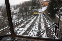 kolejová lanovka (Standseilbahn)