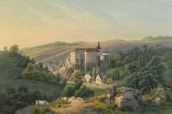  (A. Haun Velké Mezíčí, 1857 , zdroj:http://www.veduta-art.com)