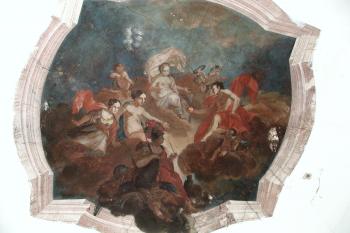 restaurované fresky (© Alena Volná, 7/2007)