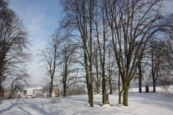 Areál Křížové cesty severně od kostela ( © Ivan Grisa 01/2010)