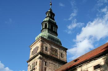 Hodinová věž nad královskou kaplí (© Ivan Grisa, 08/2008)
