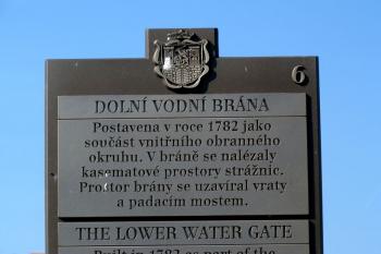 Dolní vodní brána ( © František Kinař 05/2017)