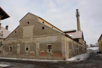 Západní průčelí sladových půd ( © Ivan Grisa 02/2010)