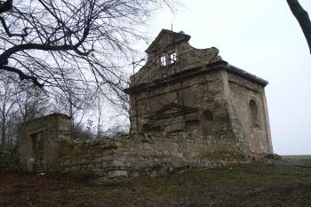 Stav po sejmutí krovů a zajištění zdiva (© Prudký Martin, 02/2011)