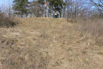 Původní vstup do hradiště (© Prudký Martin, 03/2010)