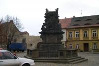 sloup Nejsvětější Trojice/sv. Floriána