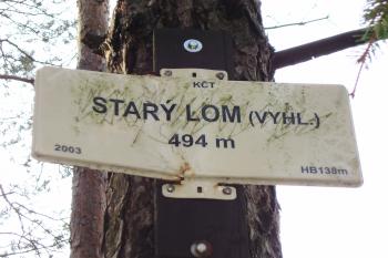 Turistická informační cedule (© Zuzana Holasová, 04/2010)