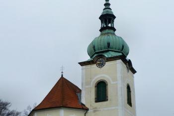 Kostel v Jiřetíně pod Jedlovou ( © František Kinař 05/2017)