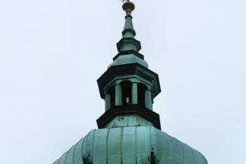 Kostel v Jiřetíně pod Jedlovou ( © František Kinař 05/2017)