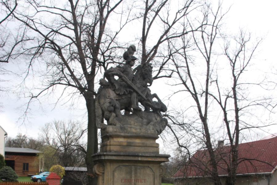 socha sv. Jiří