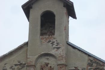 detail  zvonice s korouhví (© Jaromír Schoffer, 04/2010)