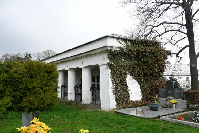 Sloupová síň – rodová hrobka Schindlerů a hraběnky Marie Walburgy z Trauchsess-Waldburg-Zeil