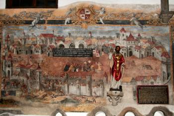 veduta neúspěšného obléhání Jihlavy r. 1402 ( © Pavel Zany Komárek 12. 9. 2009)