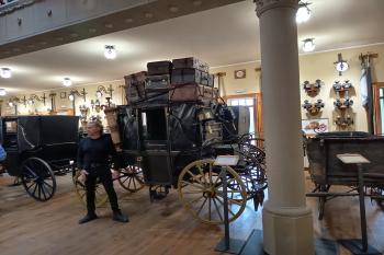 na fotografii je ředitel a spolumajitel muzea pan Václav Obr (© Jaroslav Špiroch  09/2025)