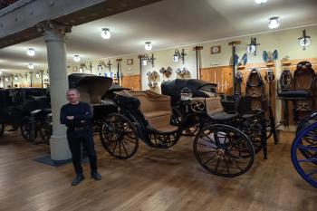 na fotografii je ředitel a spolumajitel muzea pan Václav Obr (© Jaroslav Špiroch  09/2025)