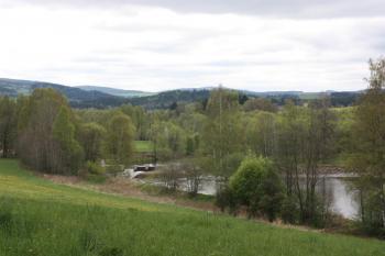 Pohled na počátek zátopy ( © Ivan Grisa 05/2010)