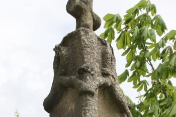 Vrcholová kaplice božích muk u vjezdu do Štěkří ( © Ivan Grisa 05/2010)