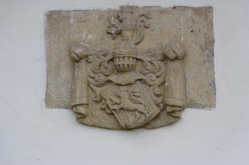 Hrobka Žerotínů pod sakristii kostela sv. Jiří (© František Kinař, 08/2014)