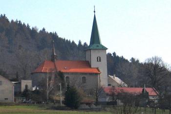Kostel sv. Bartoloměje v Bílavsku ( © Pavel Vítek 03/2010)