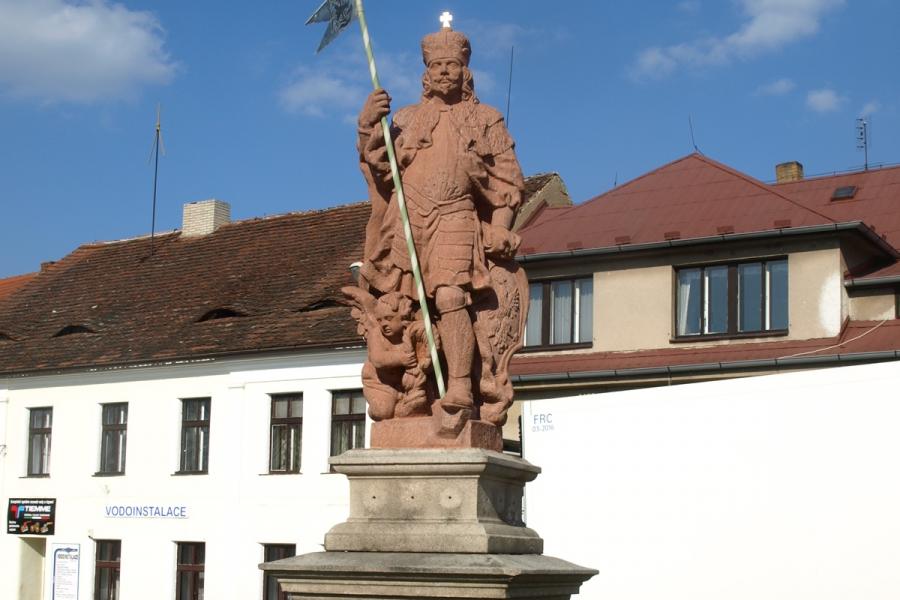 socha sv. Václava