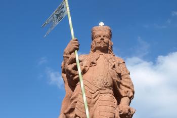 socha sv. Václava z 2. pol 18. stol. ( © Milan Caha 05/2010)