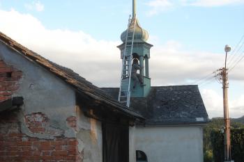 oprava kaple (© Jaromír Schoffer, 06/2013)