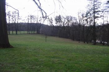 zámecký park na východní straně zámku (© D Dohňanský, 04/2015)
