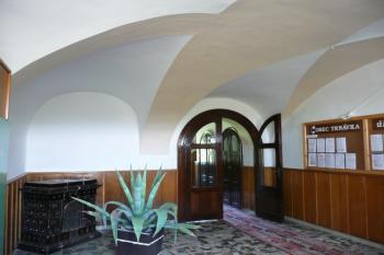 interiér klenuté vstupní síně v přízemí zámku ( © Jan P. Štěpánek 05/2009)