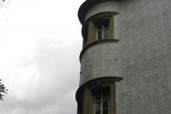arkýř v jz.nároží (© D Dohňanský, 07/2015)