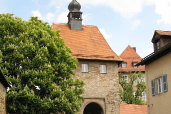 Hrad Hohenberg - vstupní brána (© Martin Karas, 06/2010)