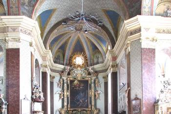 Interiér kostela sv. Václava ( © Pavel Vítek 05/2017)