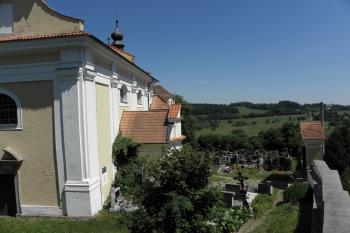 Pohled od zvonice (© Pavel Doubek, 03/2011)