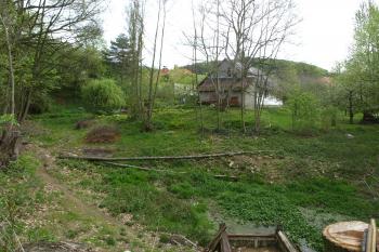celkový pohled na tvrziště ( © Milan Caha 05/2010)