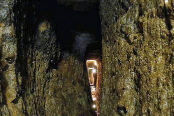hlavní odvodňovací chodba (© Zdeňka Míchalová, 07/2010)