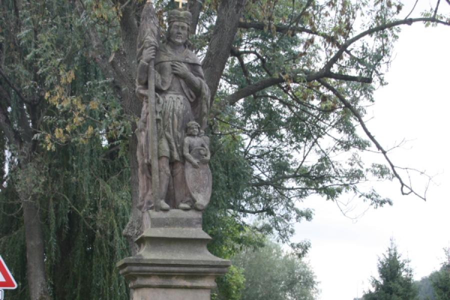 socha sv. Václava
