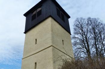 Merboltice - Středověká zvonice, V prosinci roku 2003 byl ze sbírky zakoupen zvon Kateřina (© František Kinař, 04/2015)