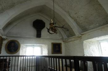 Interiér posledního patra jihozápadní věže (© Jan Ptáček, 10/2010)