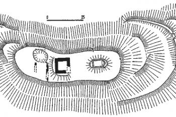 půdorys ( © A. Štrof, R. Procházka)