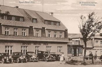 Bývalý Sport hotel Pilz na Flájích (www.muzeum-most.cz)
