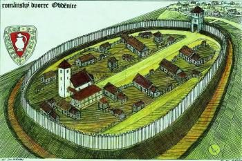 Obděnice  dvorec Přibíka z Obděnic (© jan heřman, 09/2016)
