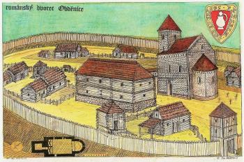 Obděnice -jádro dvorce  (© jan heřman, 09/2016)