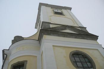 průčelí kostela (© Zdeňka Míchalová, 01/2011)