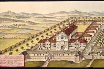 Trestnice na obr. I.A.Venuta z roku 1823 (© Ing. Karel Kubín, 09/2017)